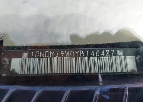 2000 Chevrolet Astro from USA, damaged, VIN 1GNDM19W0YB146487